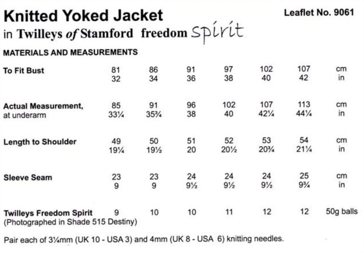 Twilley's 9061 Spirit Yoke Cardigan