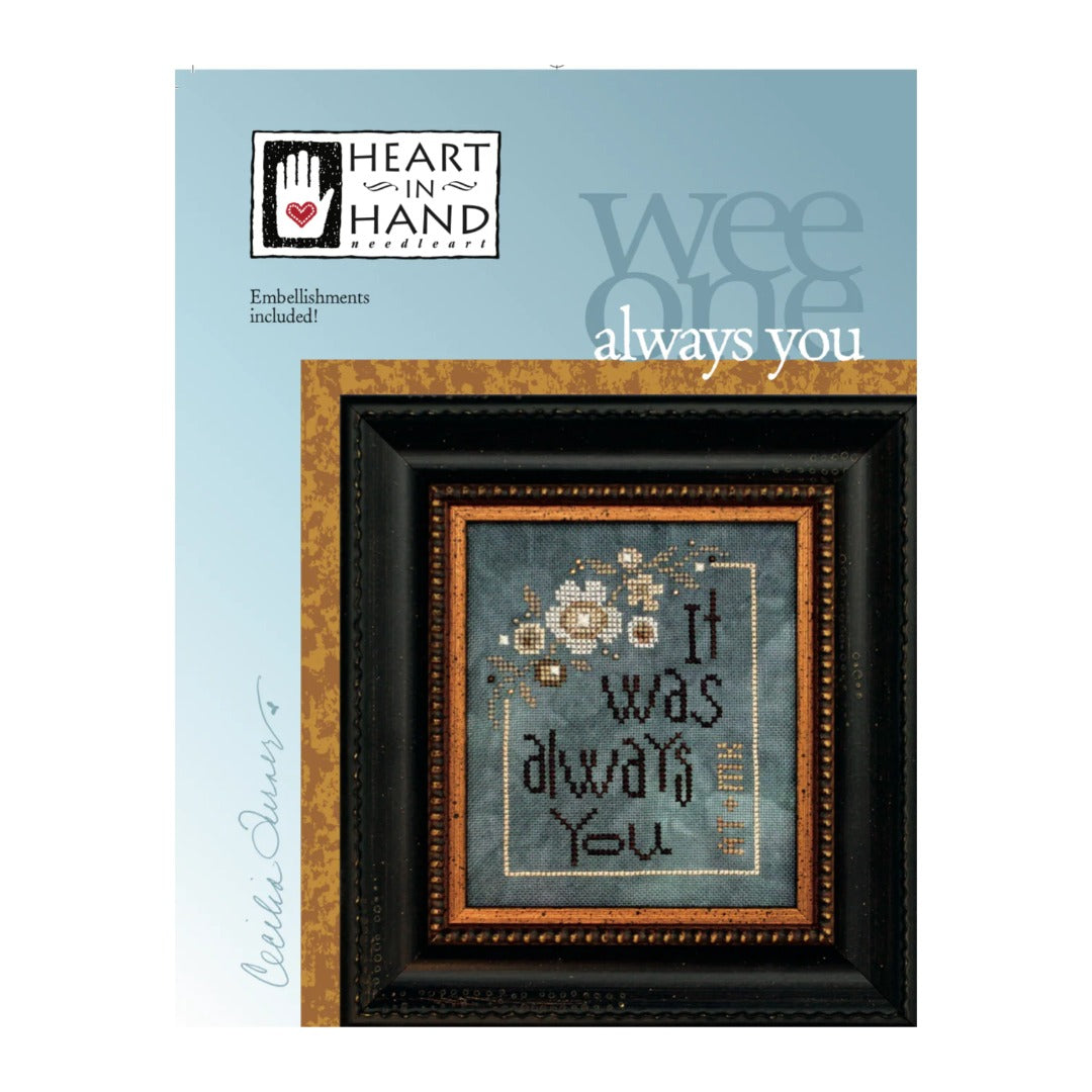 Heart in Hand Needleart Always You