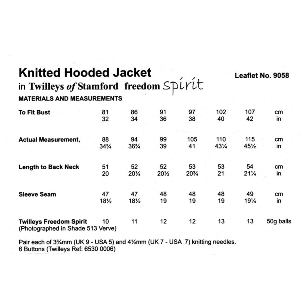 Twilley's 9058 Knit Hoodie