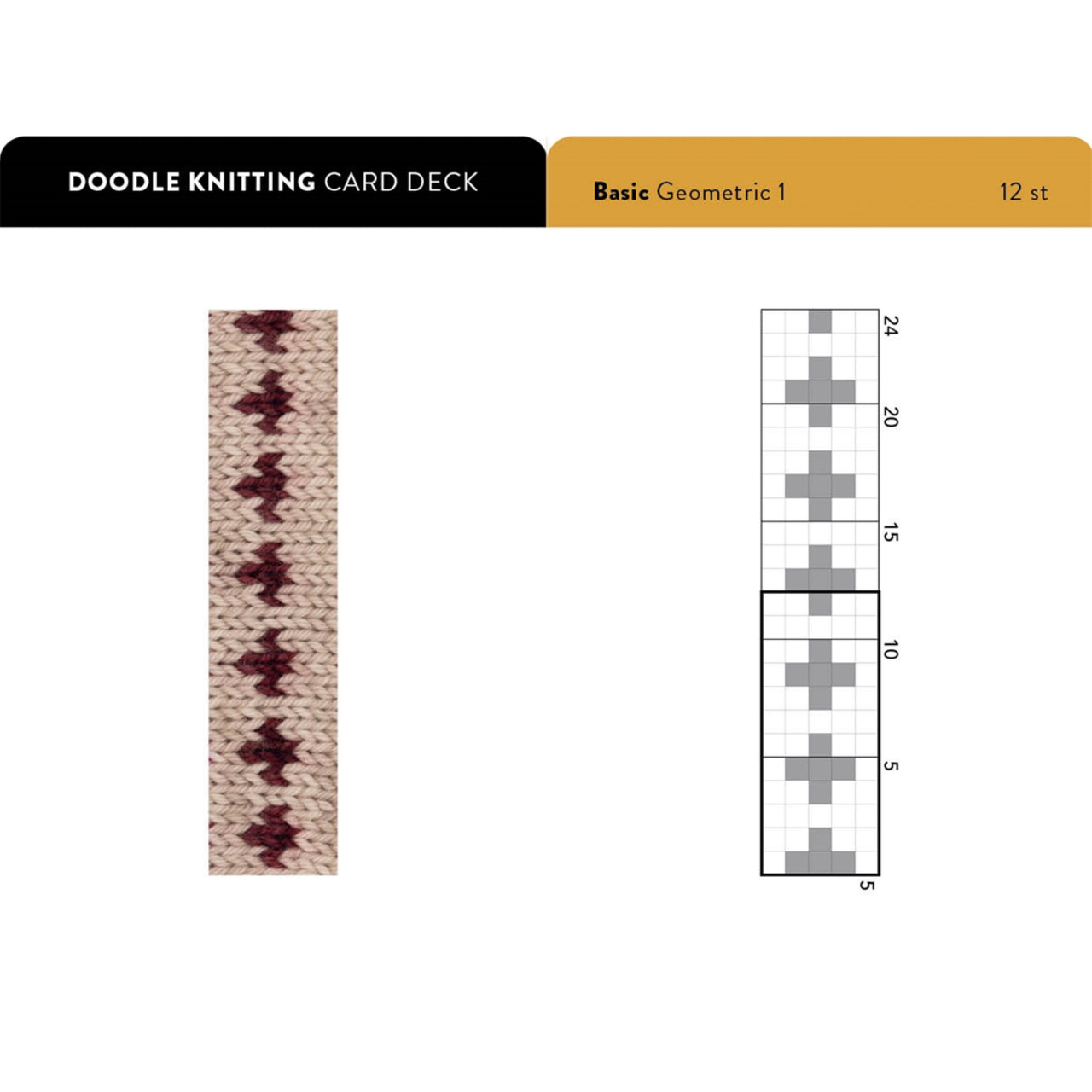 Doodle Knitting Card Deck  David & Charles