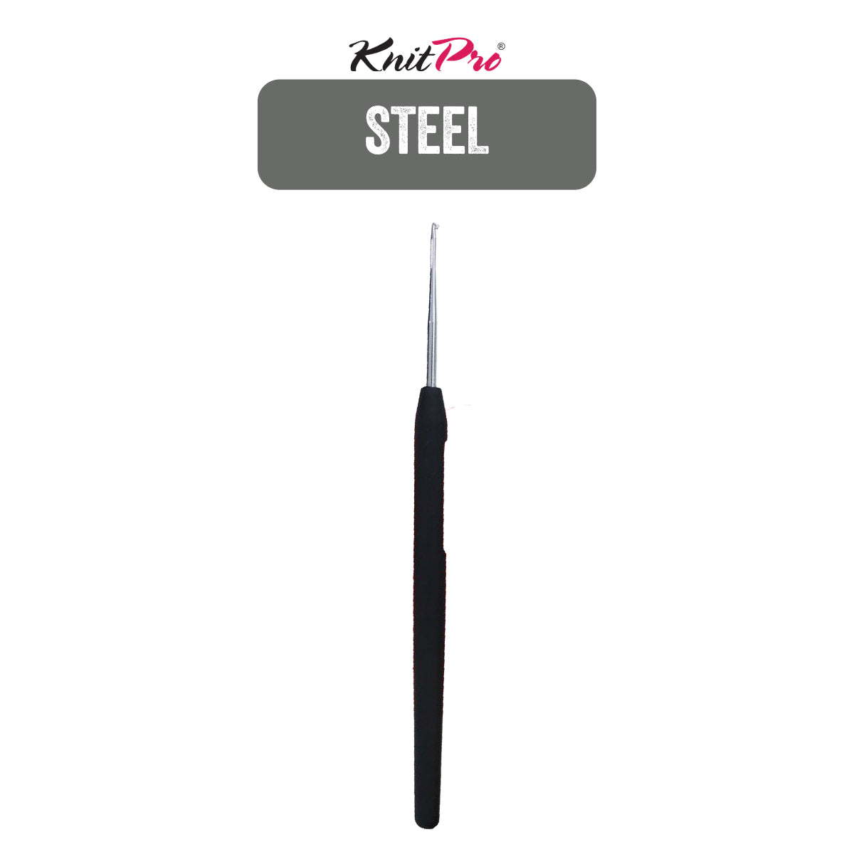 Crochet Hook KP Steel with Handle