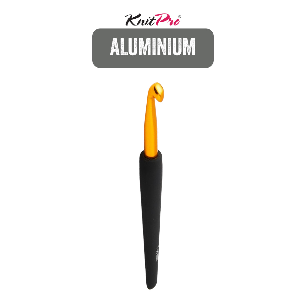 Crochet Hook KP Aluminum Gold