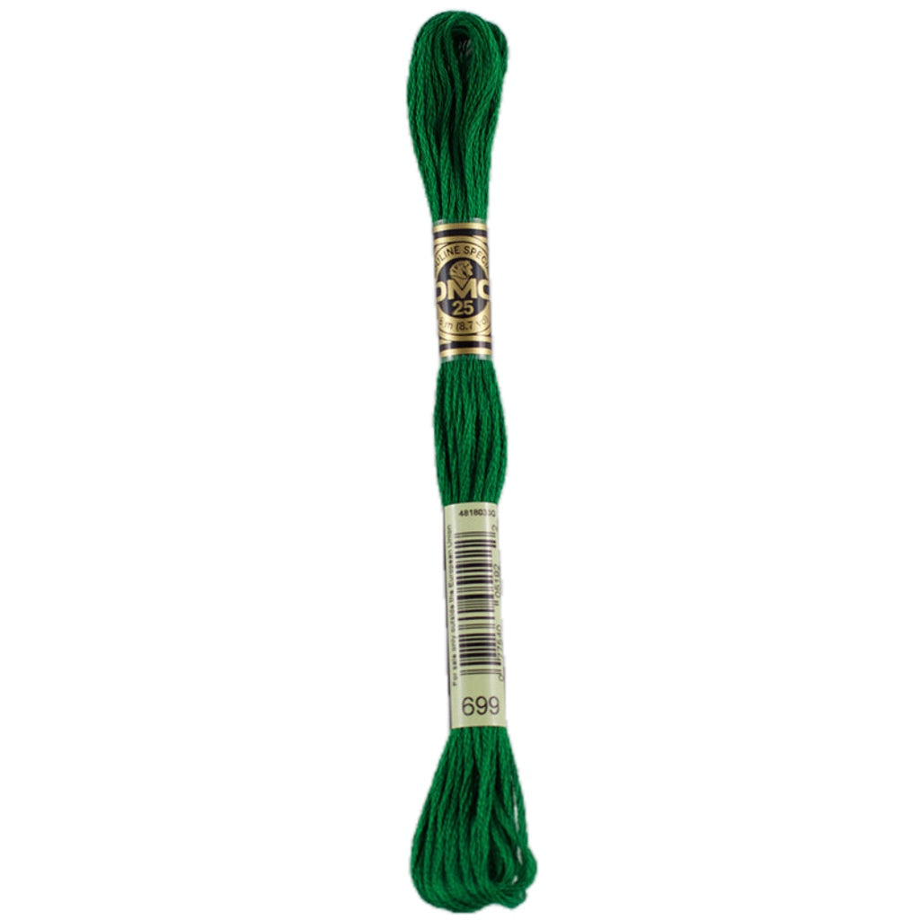 DMC Floss   699 Christmas Green