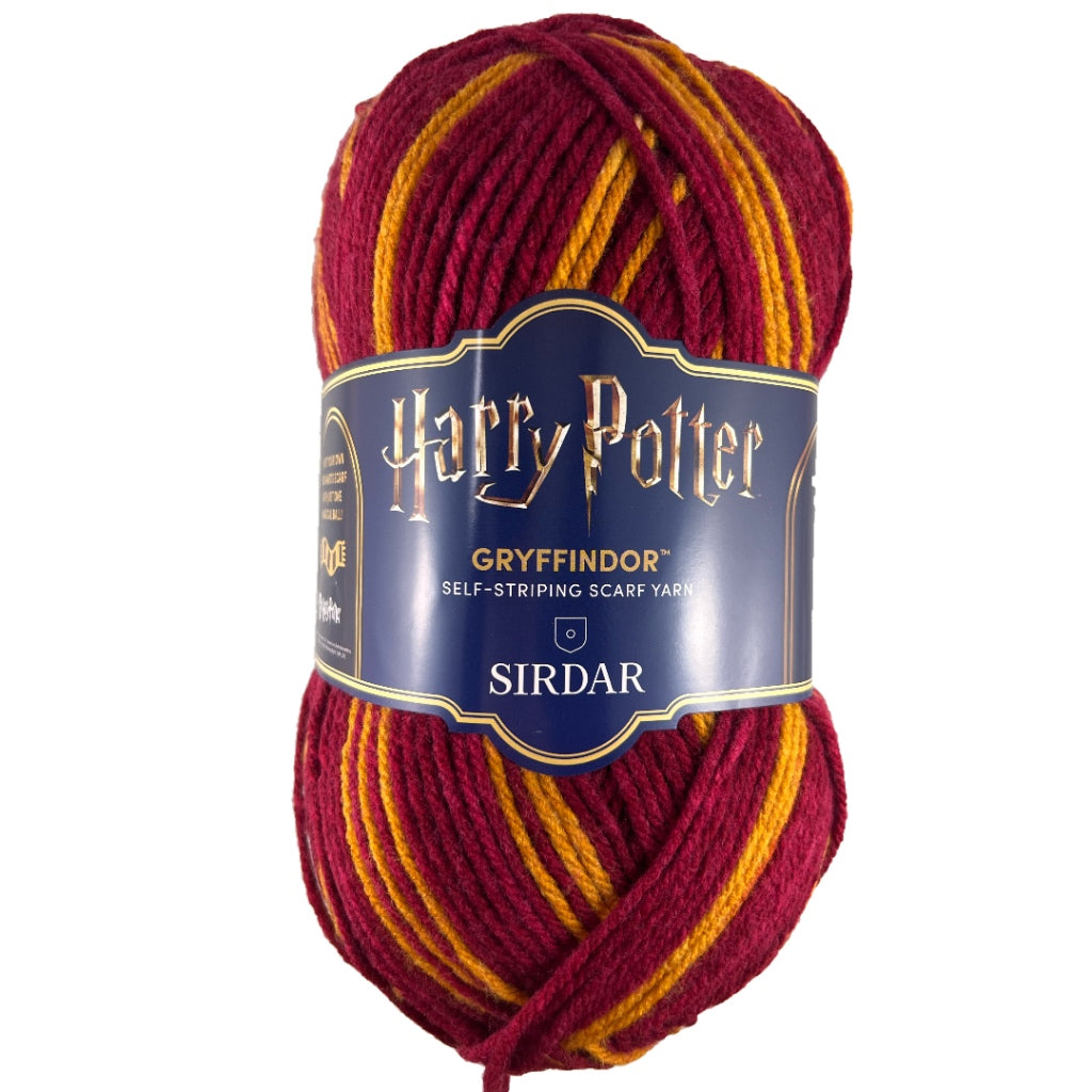 Harry Potter Scarf Yarn Gryffindor