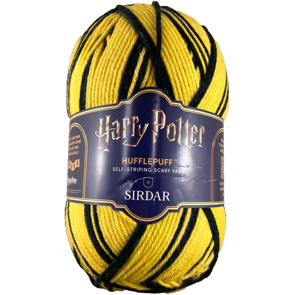 Harry Potter Scarf Yarn Hufflepuff