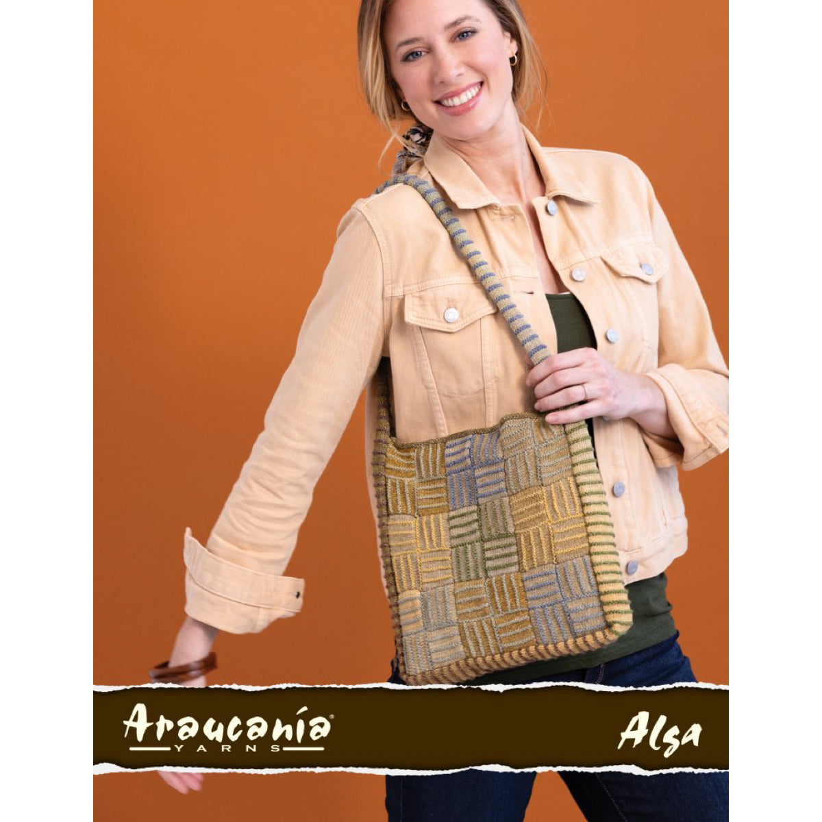 Araucania 119-03 Alga Thyme Tote Bag