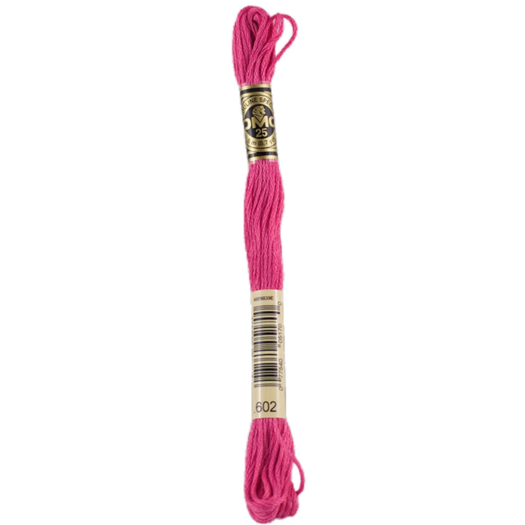 DMC Floss   602 Cranberry Medium