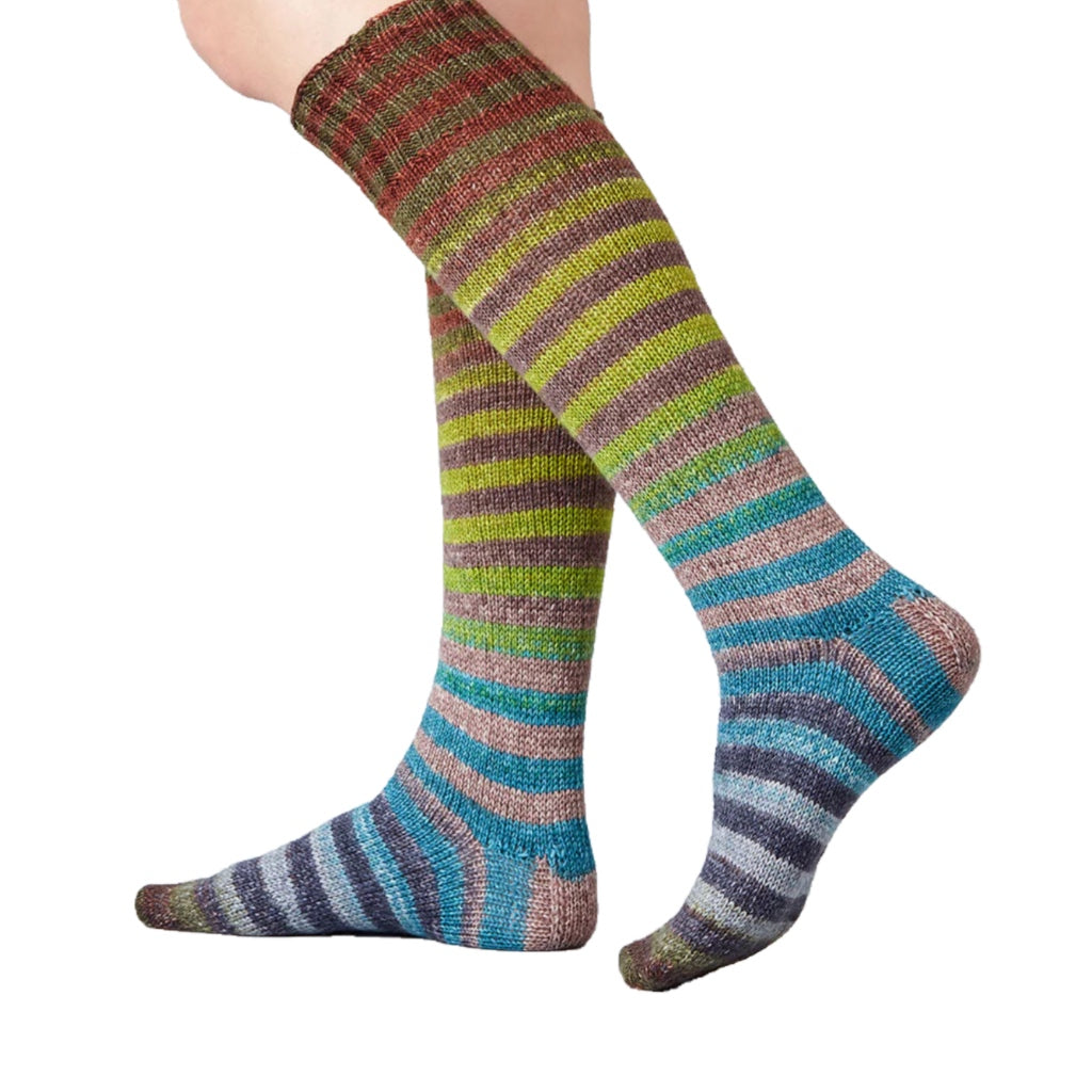 Uneek Sock 61 Brown Blue Kit