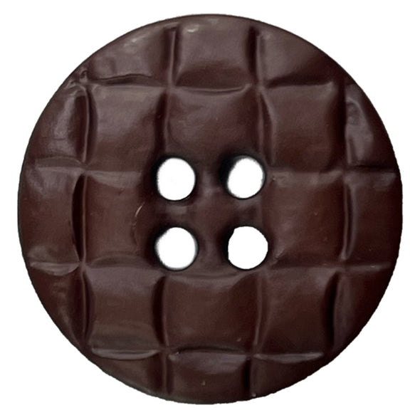 Button 370443 Leather Imitation 45mm