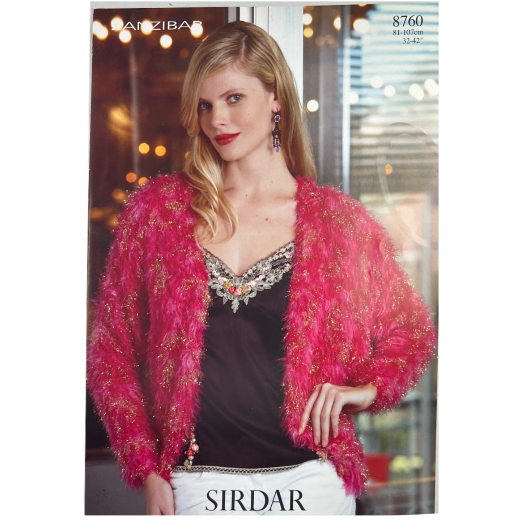 Sirdar 8760 Jacket   Zanzibar