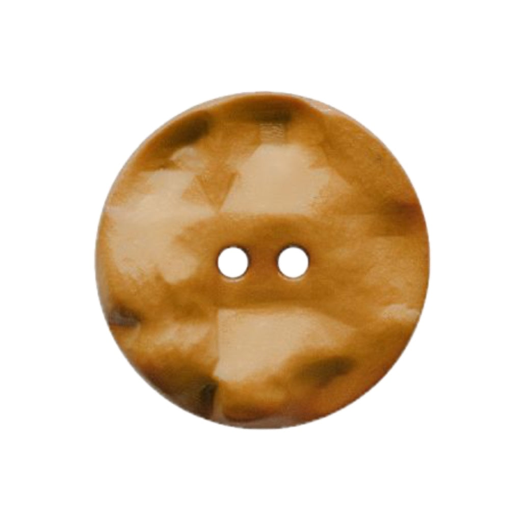 Button 347813 Light Brown Hilly 25mm