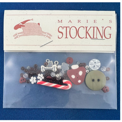Stoney Creek, Cross Stitch Pattern, Leaflet 579, Santa's Express Stocking