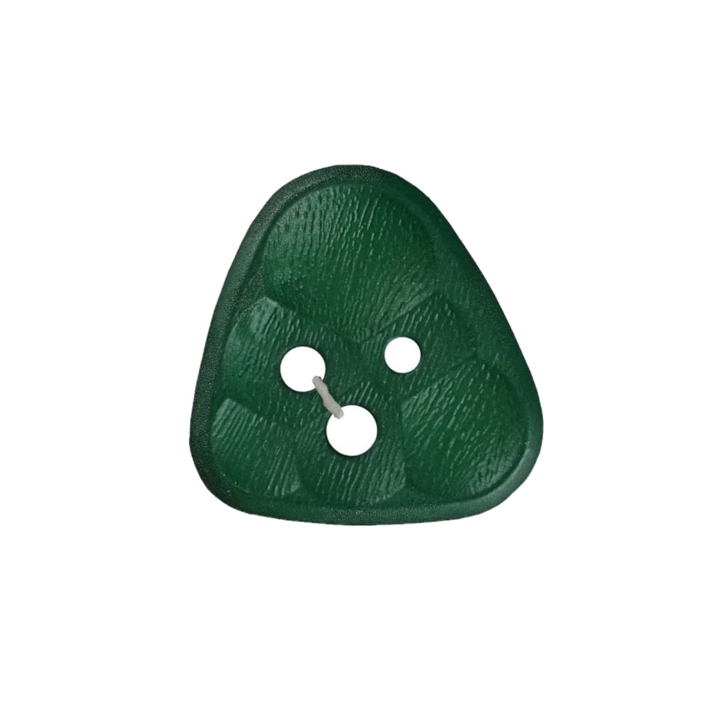 Button 283806 Triangle 20mm Green