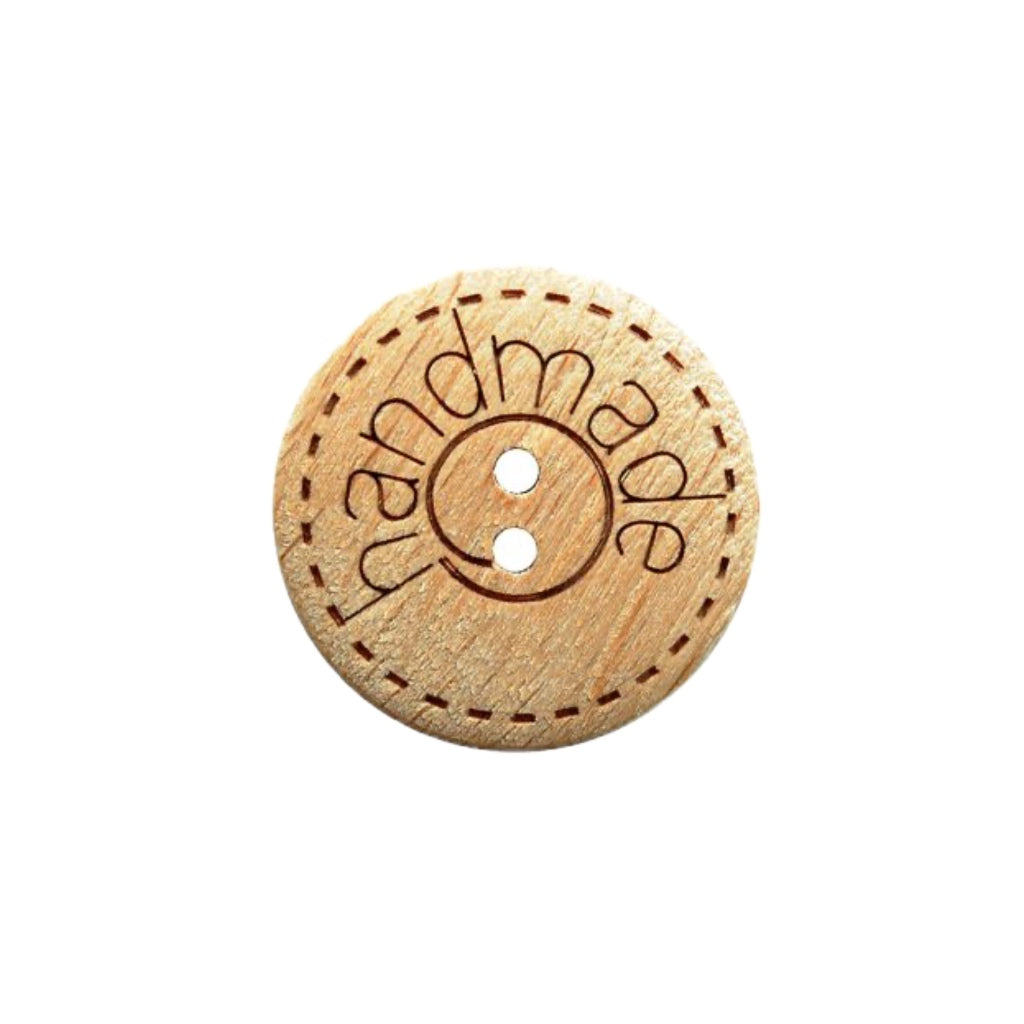 Button 281200 Wood Handmade 18mm