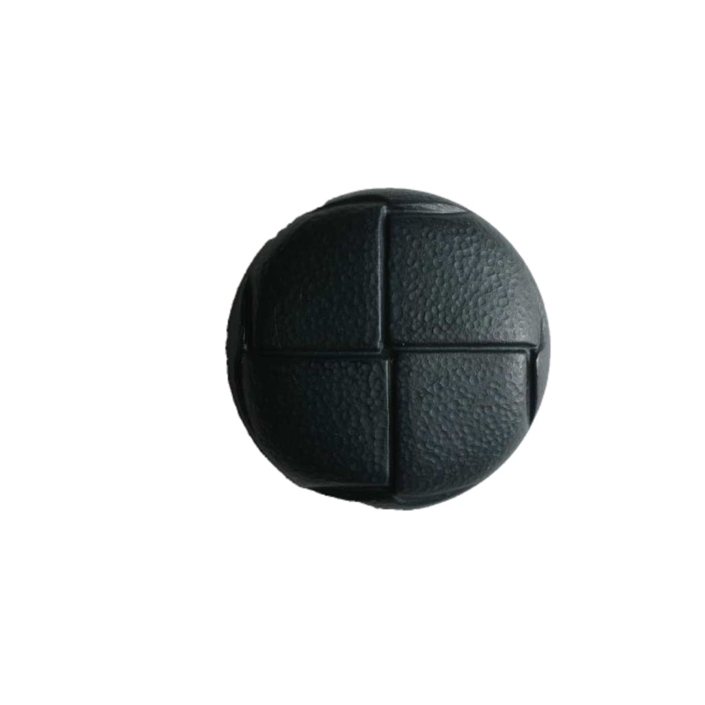 Button 260953 Faux Leather 20mm Navy