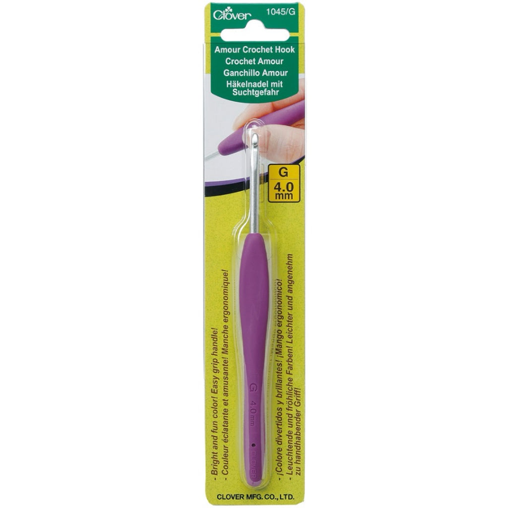 Crochet Hook  4.00mm Clover