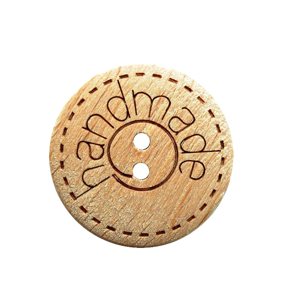 Button 311105 Wood Handmaid 23mm