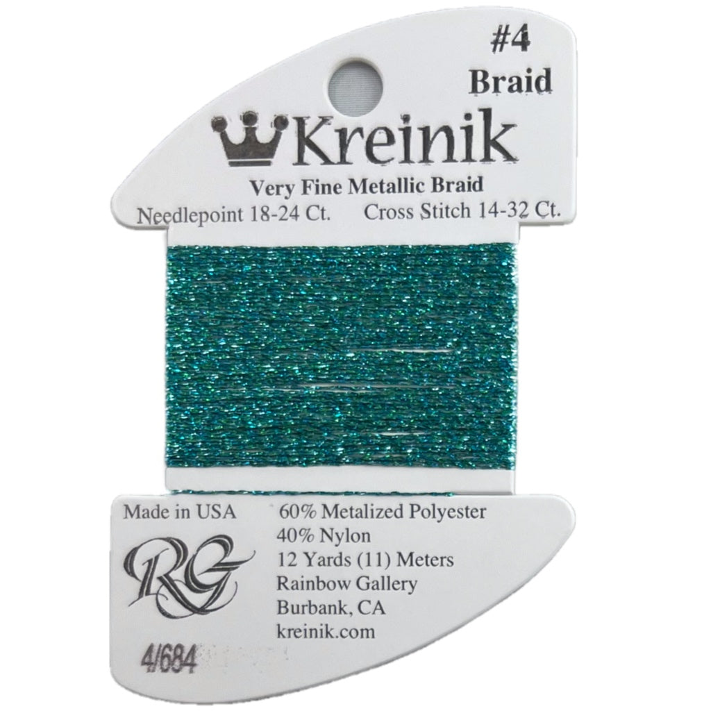 KM #4 Braid 684 Aquamarine