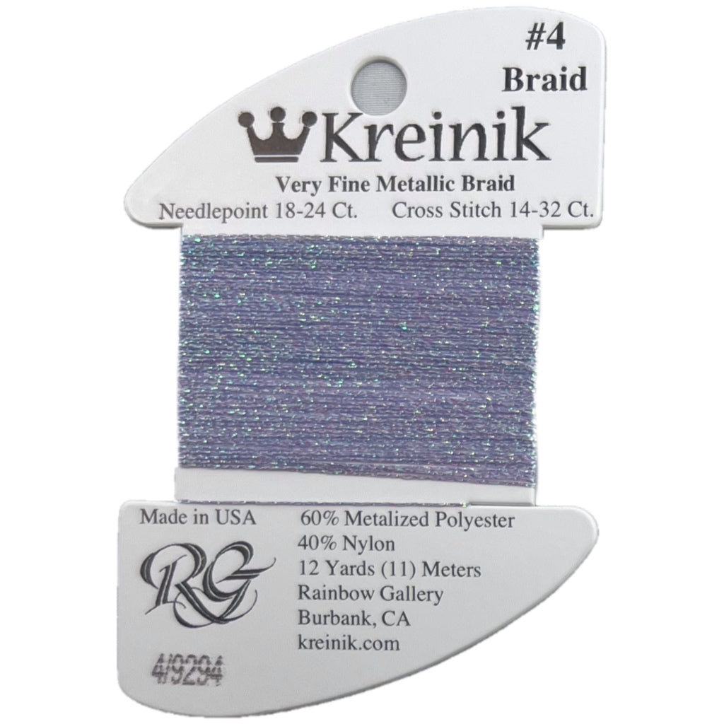 KM #4 Braid 9294 Periwinkle