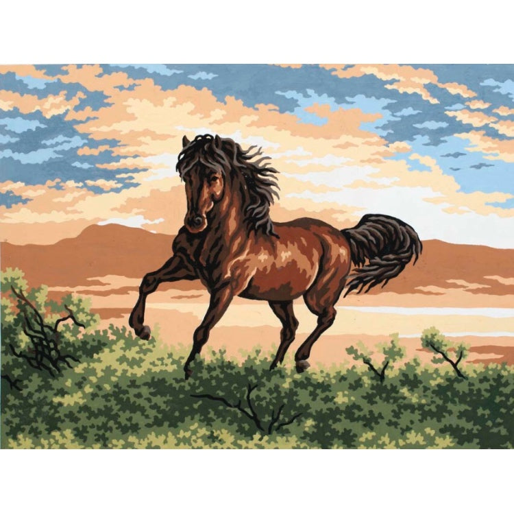 Grafitec 10.488 Horse prancing Canvas only