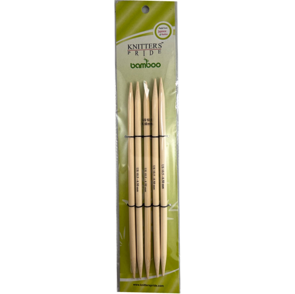 Double Pointed  6.50mm 20cm Bamboo