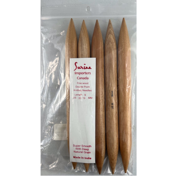 Double Pointed 19.00mm 23cm Wood