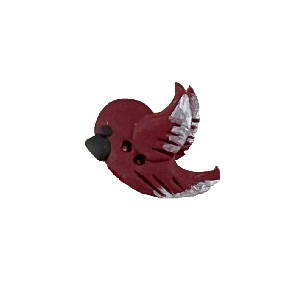 SB008LF Flying Bird Dark Red Left Facing