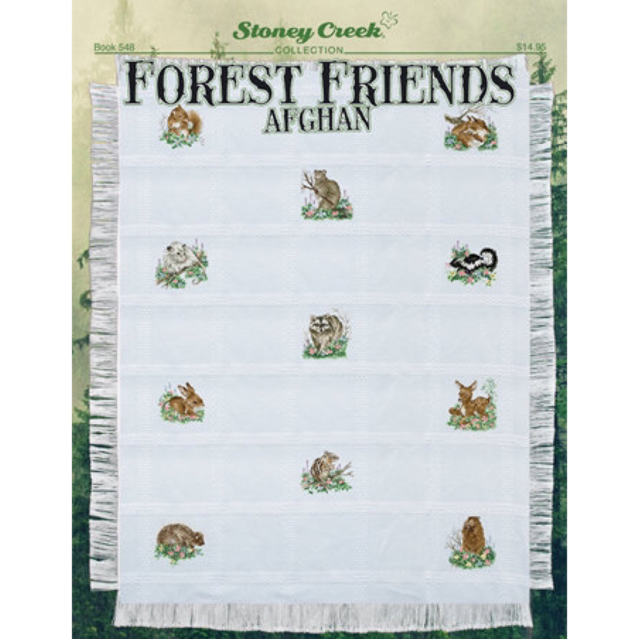 Stoney Creek 548 Forest Friends Afghan