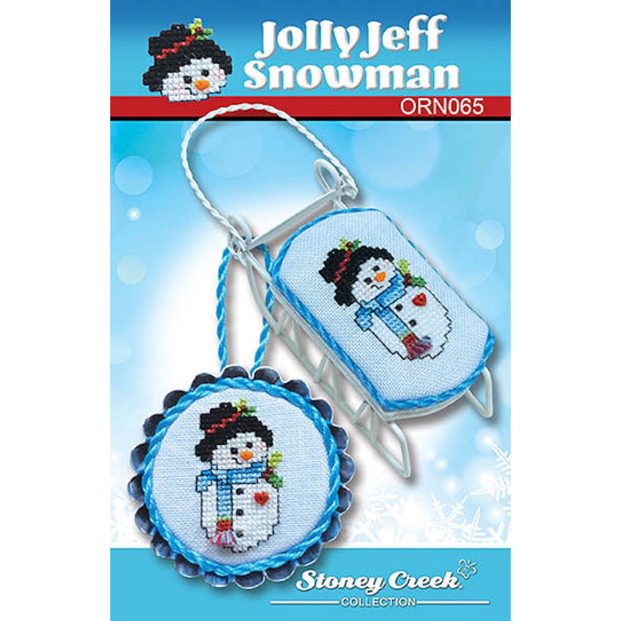 Stoney Creek Ornament 065 Jolly Jeff Snowman