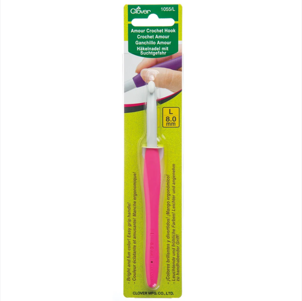 Crochet Hook  8.00mm Clover