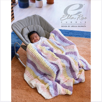 Ella Rae 1224-01 Cuddle - Dawn Baby Blanket
