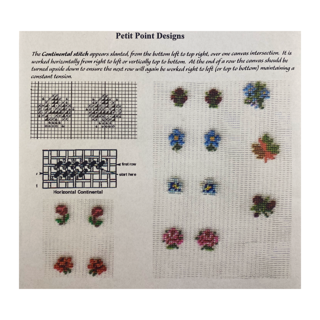 Raybert A1 Chart Floral Earrings and Pins by Audrey Thomas