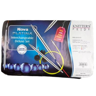 Circular Needle Gift Set Knitter’s Pride Nova Platina Deluxe