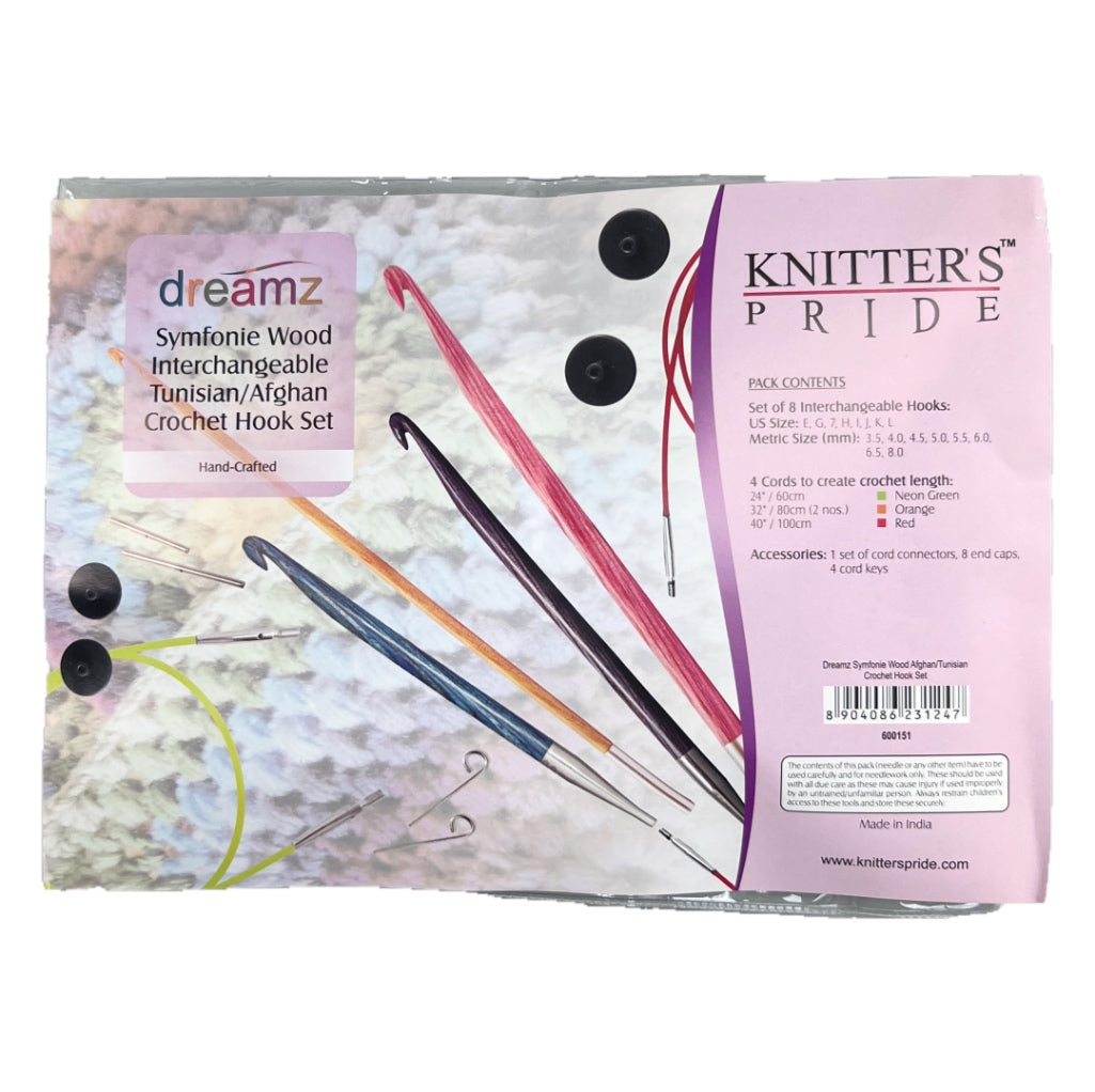 Tunisian Hook Crochet Gift Set Knitter’s Pride Dreamz