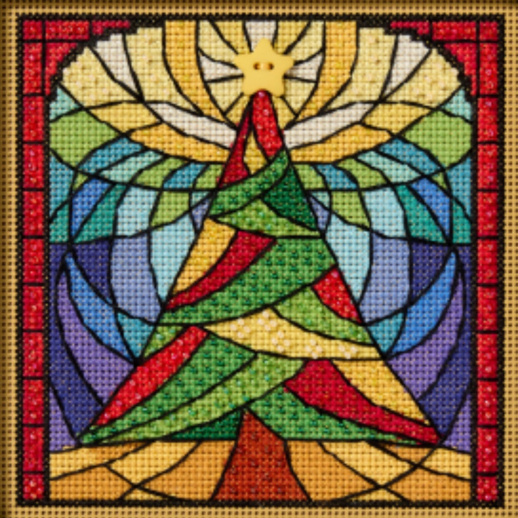 MH14-2532 Stained Glass Tree