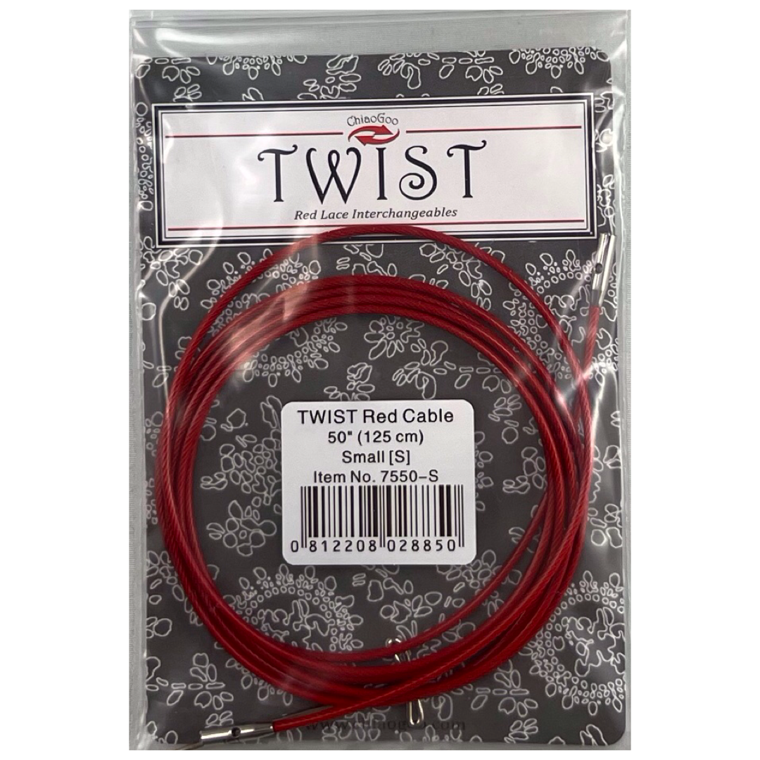 Circular Needle Cable ChiaoGoo Small 125cm Twist