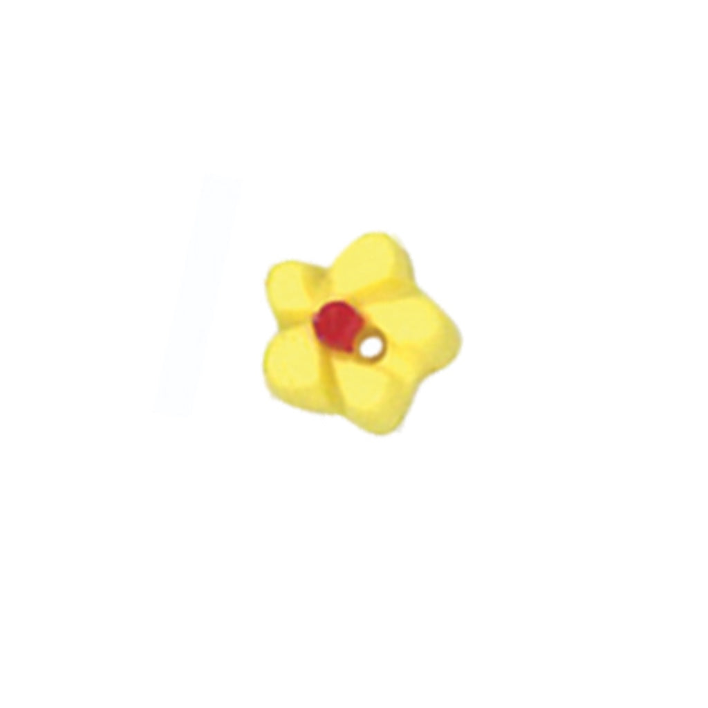 SB170YWXS Flower Head Yellow with Red Centre