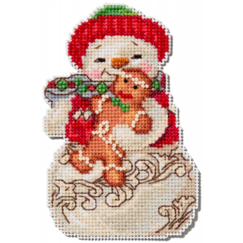 JS20-2415 Snowman and Gingerbread
