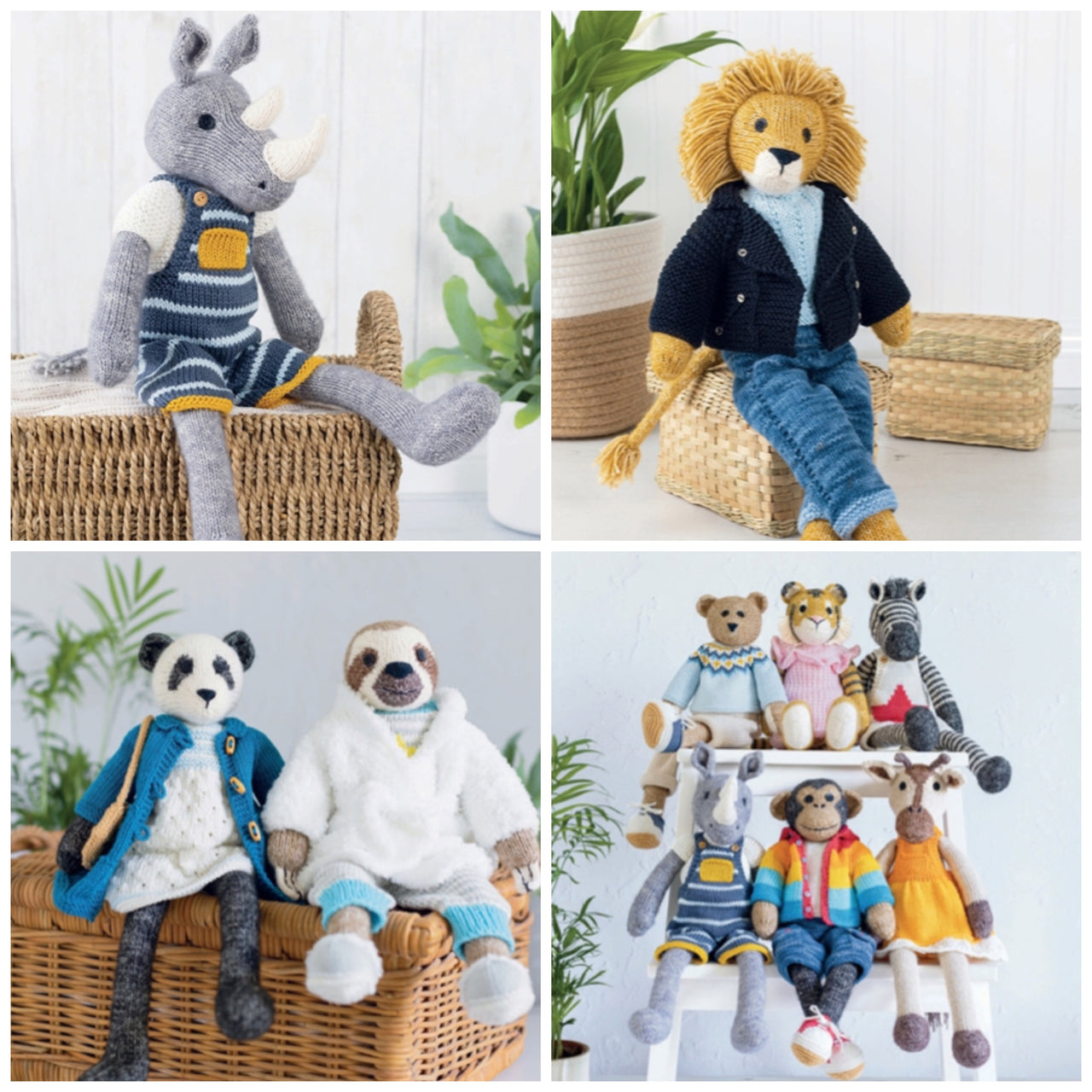 Knitted Wild Animal Friends David & Charles