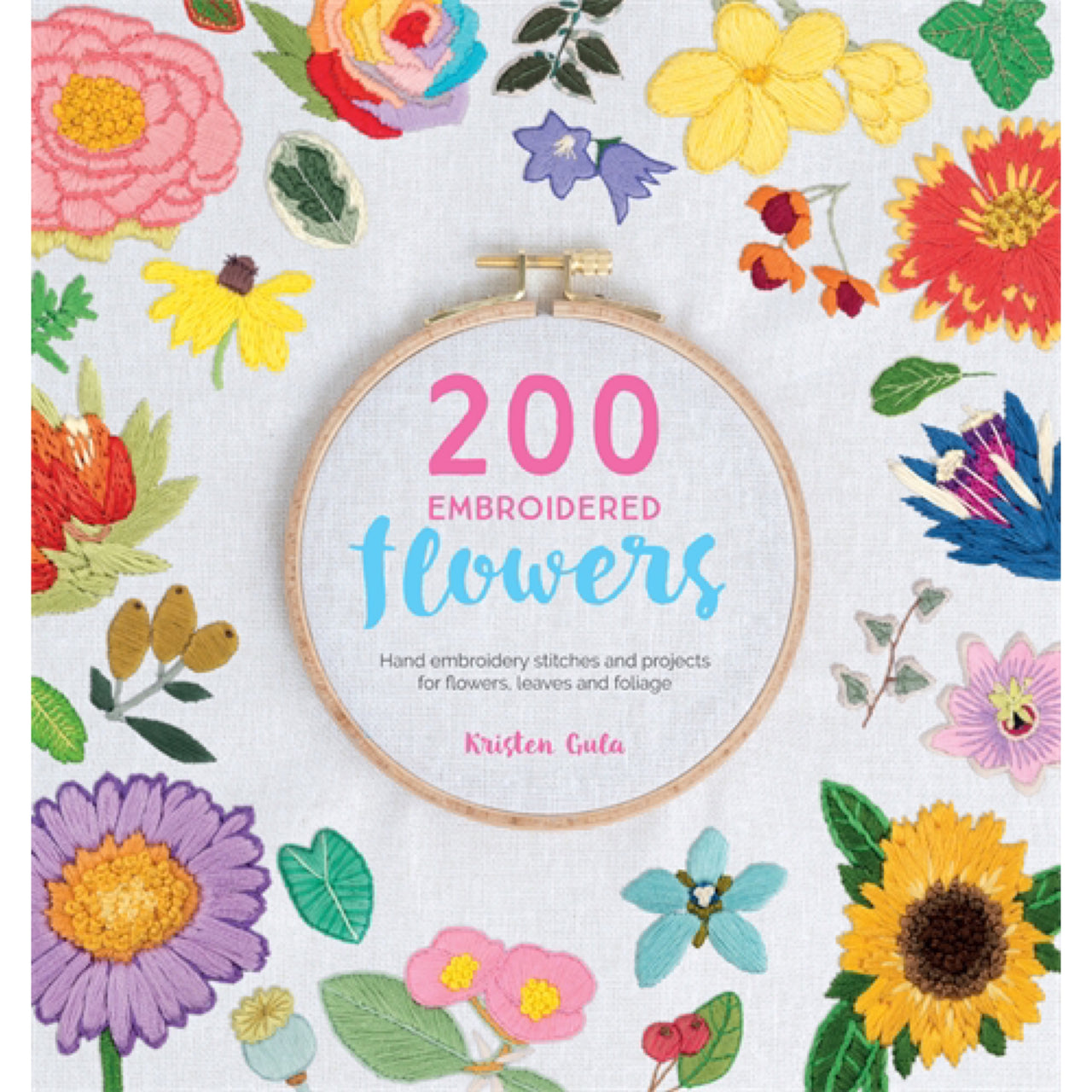 200 Embroidered Flowers David & Charles