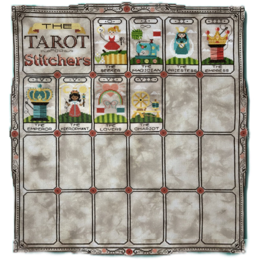 Tiny Modernist Tarot P.  4 of 11 for Stitches VI & VII