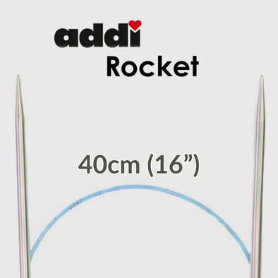 Circular Needle 40cm Addi Rocket