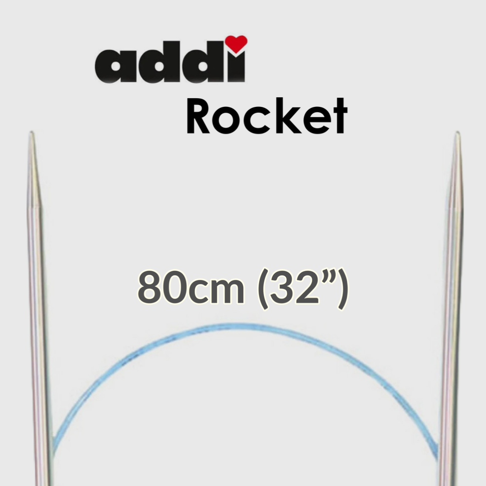 Circular Needle  80cm Addi Rocket