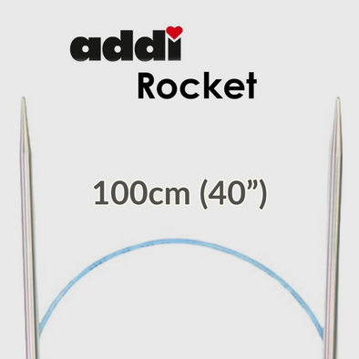 Circular Needle  100cm Addi Rocket