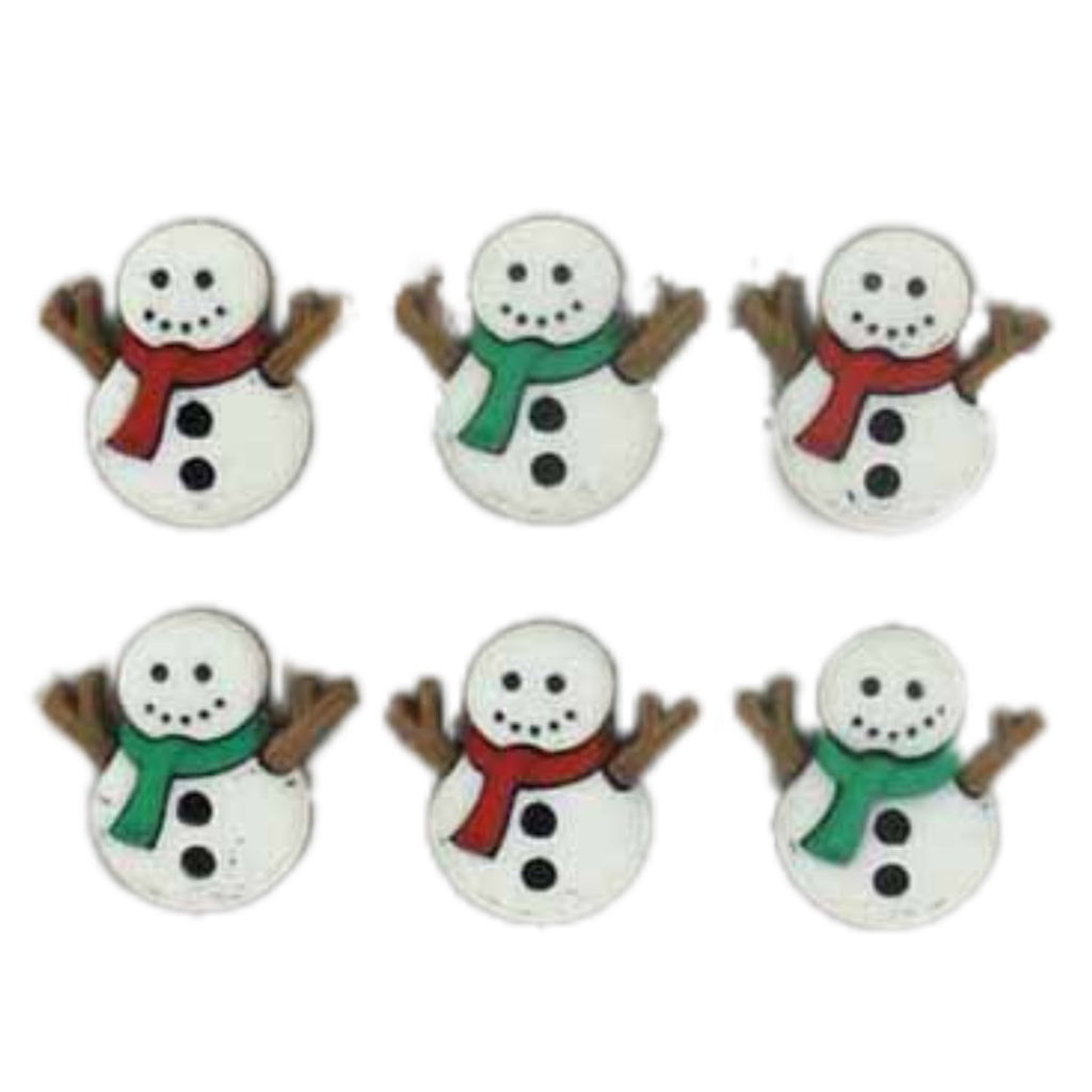 Buttons 7494 Sew Cute Snowmen