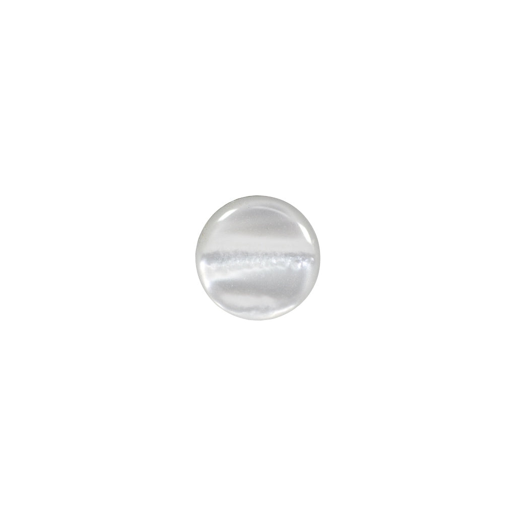 Button 050052A White shank 12mm (1/2")