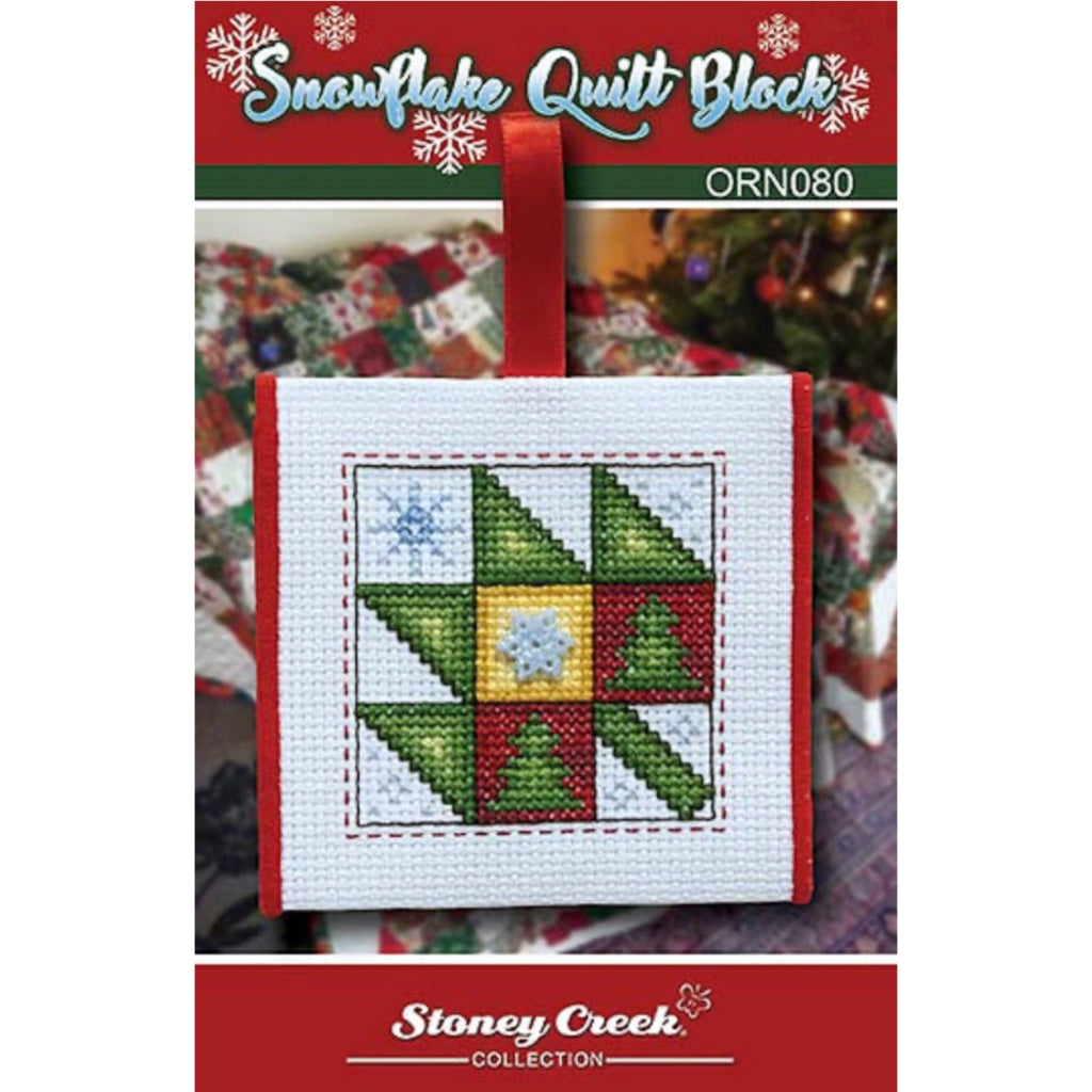STC ORN080 Snowflake Quilt Block