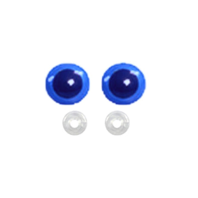 Eyes Shank 16mm Blue