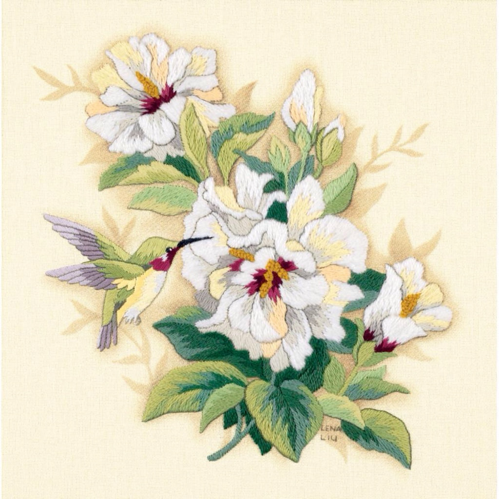 Dim 1544 Hibiscus Floral