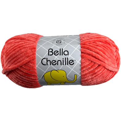 Bella Chenille 106 Bright Salmon